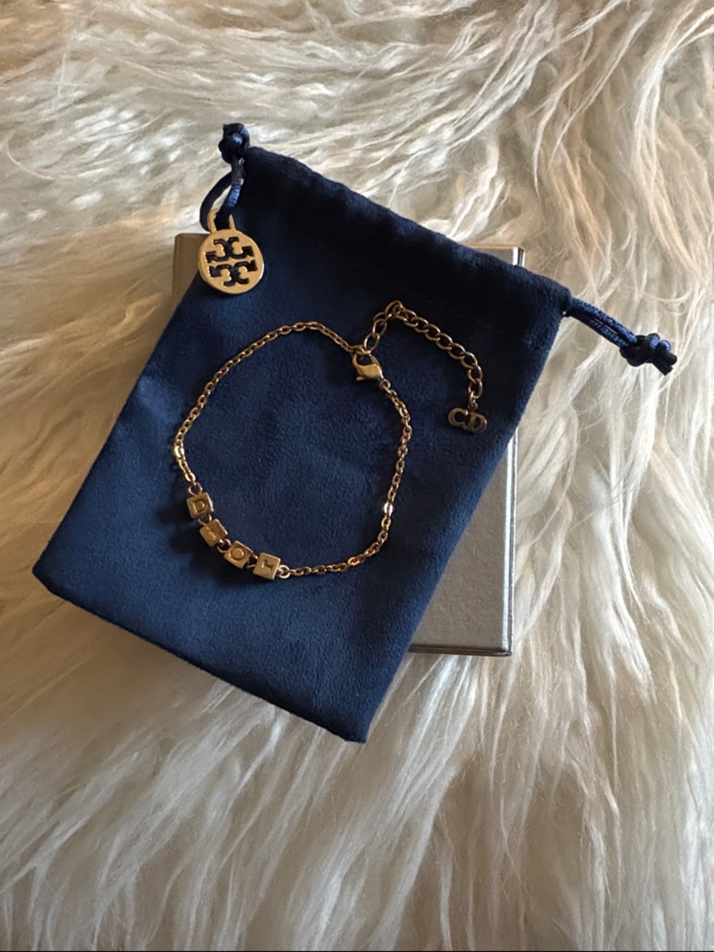 Christian Dior Gold Plated Charm Bracelet - Picture 2 of 8